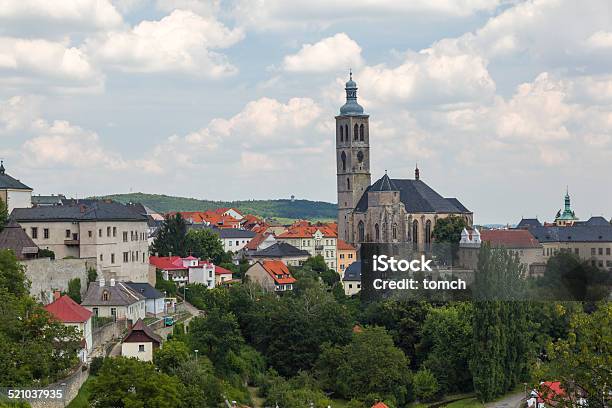 Cityscape Kutna Hora Stock Photo - Download Image Now - Architecture, Building Exterior, Built Structure