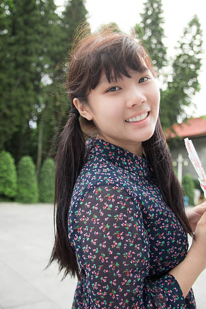 istock Young asian girl portrait 521038042