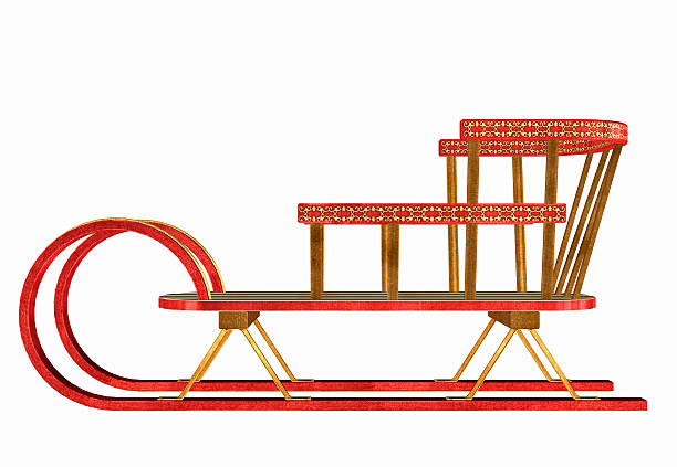 istock Illustration of a sleigh 521038311