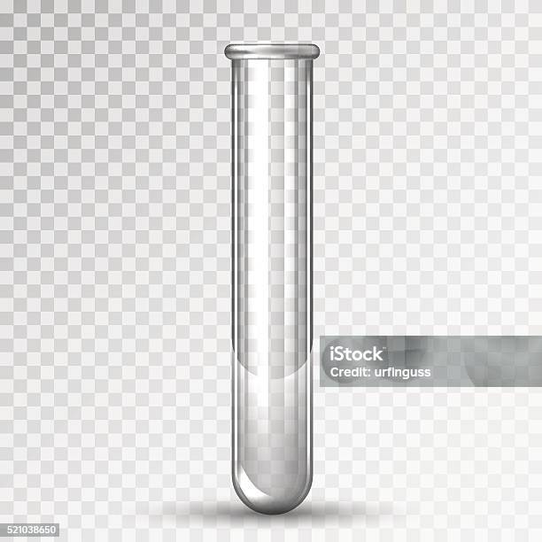 Illustration Of Scientific Glassware Stock Illustration - Download Image Now - Test Tube, Accuracy, Beaker