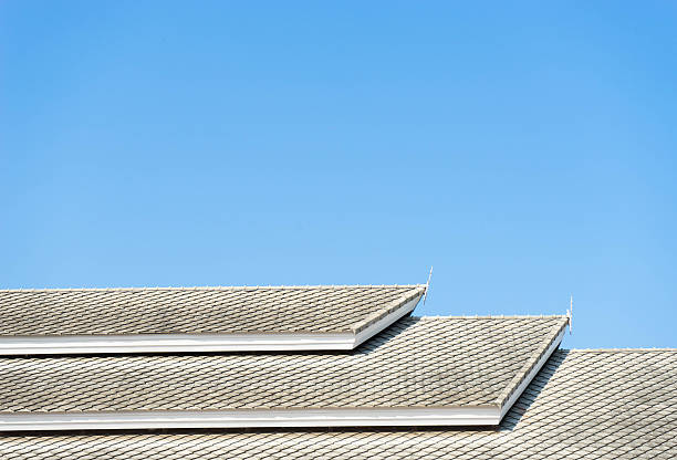 istock beauty pattern roof tile and blue sky 521041940