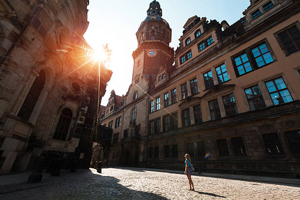 Tourist in Dresden