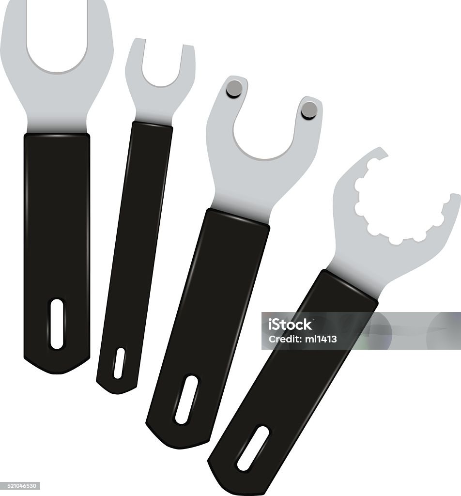 Bike Key Image Bicycle Key Stock Illustration - Download Image Now - Black Color, Blue ...