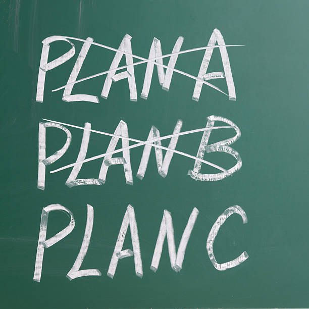 бизнес-план стратегия изменения - plan letter b change planning стоковые фото и изображения