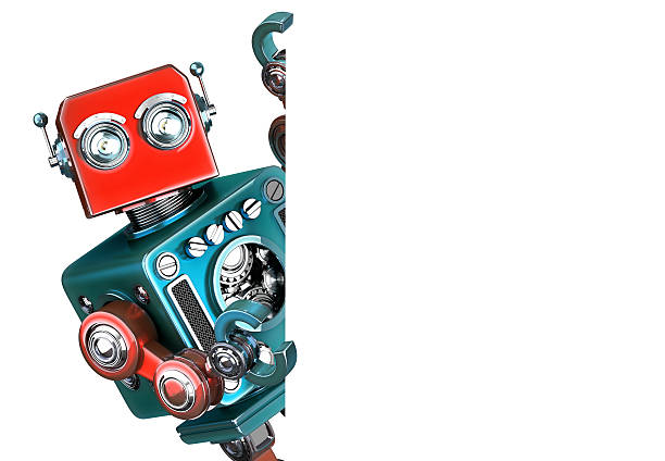 566 Cute Robot Character With A Banner Stock Photos, Pictures &  Royalty-Free Images - iStock