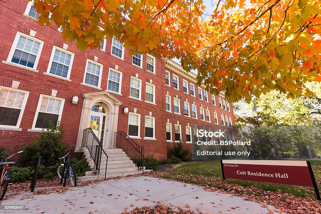 Coit Residence Hall at UNCG Greensboro, NC, USA - October 25, 2014: Coit Residence Hall at the University of North Carolina at Greensboro in Greensboro, North Carolina.  Built in 1923 and remodeled in 2012. Architecture Stock Photo