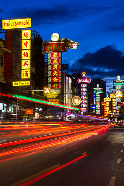 istock China Town at Yaowarat Road 521070121