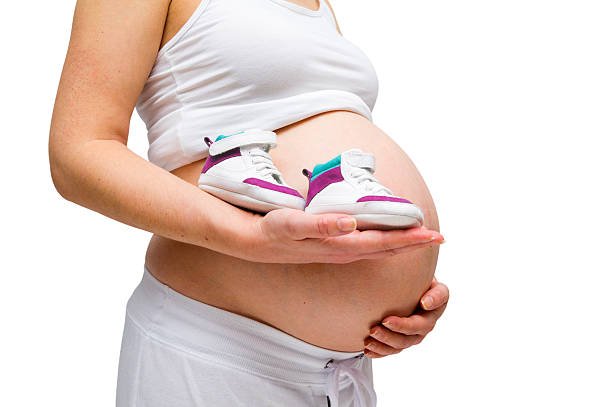 Pregnant Lady stock photo