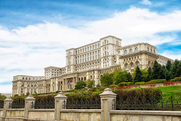 Ceausescu's Palace stock photo