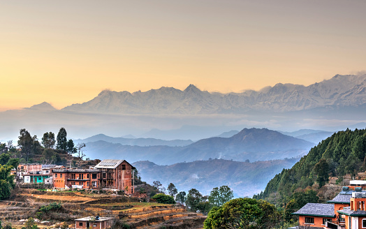 Bandipur village en Nepal photo