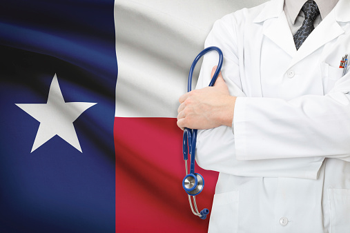 Concept of national healthcare system - State of Texas