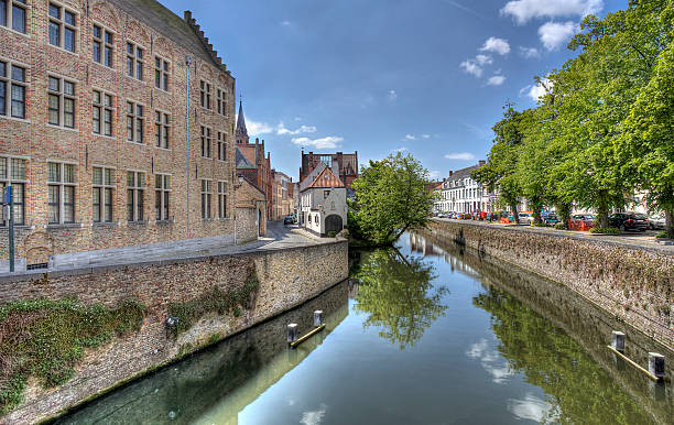 istock Canal in Bruges, Belgium 521077828