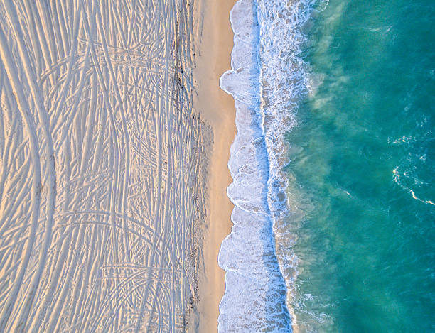 istock Where Ocean meets the Textured Land 521082088