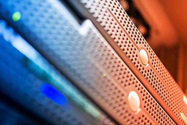 istock Storage servers in data room Domestic Room 521082522