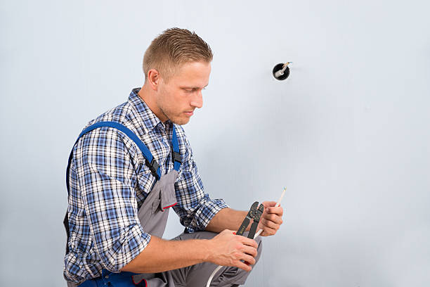 istock Electrician Working With Wire With Plier 521082562