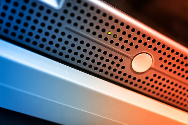 istock Storage servers in data room Domestic Room 521082852
