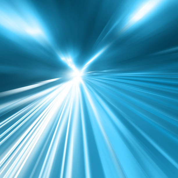 istock Abstract image of night traffic in motion blur. 521085872