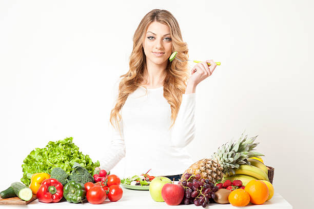 istock Eating healthy food 521086144