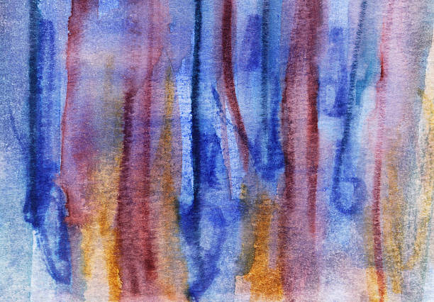 istock Hand painted colorful textured background with multiple colors 521087228
