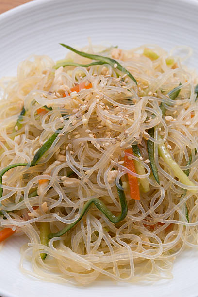 istock Salad of chicken and vermicelli 521088540
