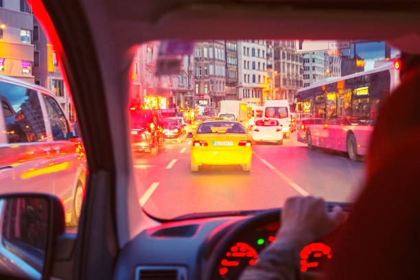 istock Istanbul's early evening dense traffic 521108381