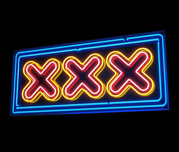 xxx placa de neon - pornography stripper neon light adult - fotografias e filmes do acervo