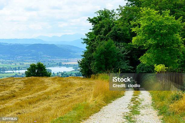 Country Landscape In Lazio Stock Photo - Download Image Now - Agricultural Field, Agriculture, Color Image