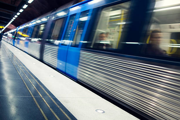 istock Subway train in Stockholm 521113391