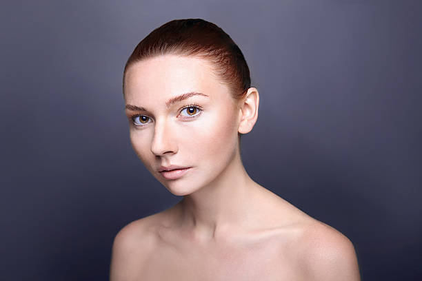 istock beauty woman portrait bright backround 521113495