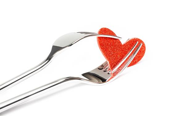 istock restaurant series, valentine day dinner on white background 521127458