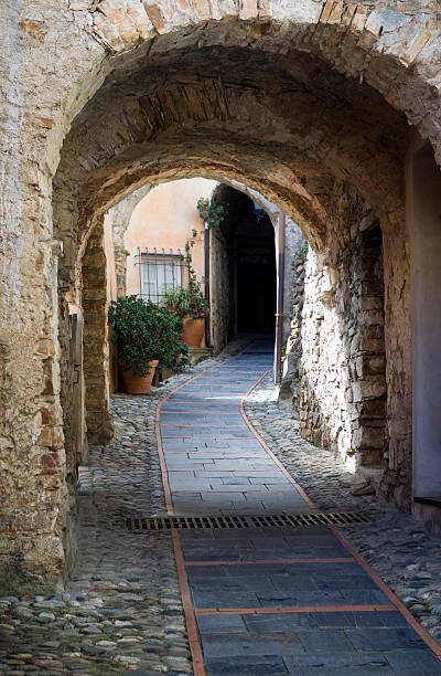 istock Italian narrow street 521129200