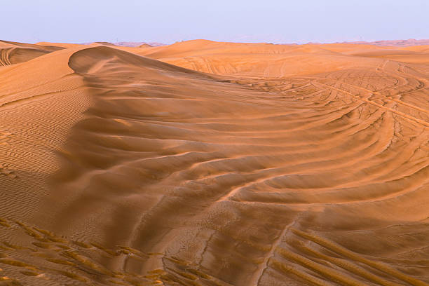 The Red sand of the Pink Rock Desert, Sharjah, Dubai, UAE