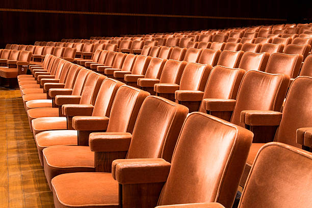 istock Brown theater seats 521129894