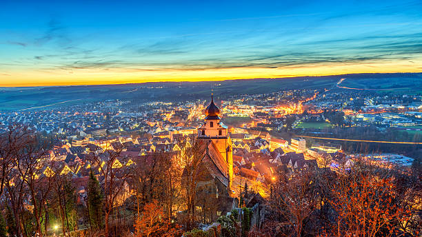 Herrenberg, Germany. Shot as High Dynamic Range. Herrenberg, Germany. Shot as High Dynamic Range. baden baden stock pictures, royalty-free photos & images