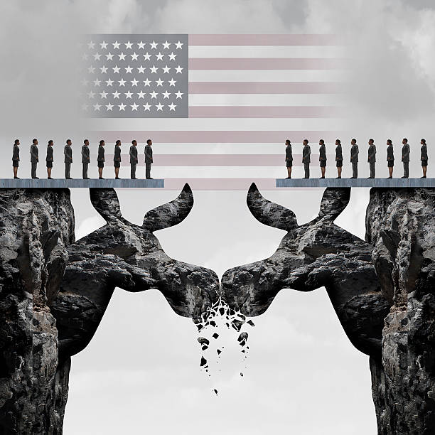 istock Democratic American Election Fight 521132492