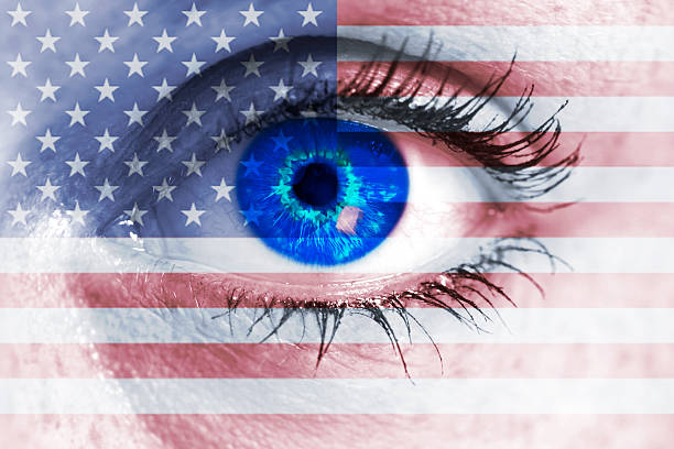 istock banner with usa eye looks at viewer concept 521132554