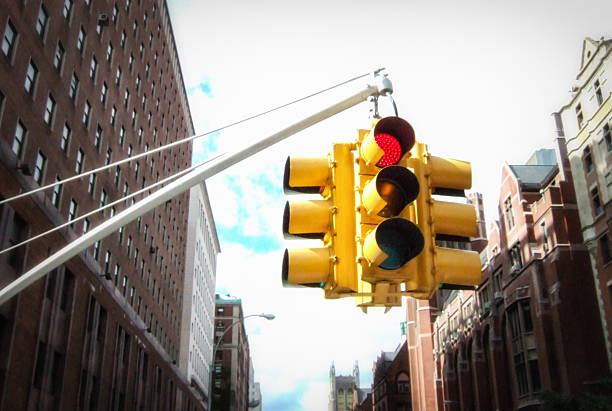 istock New York City Traffic Lights on Red 521133061