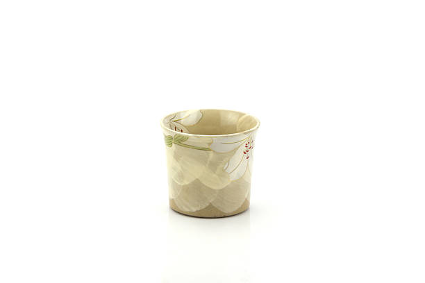 istock Antique tea cup isolated on white background 521133286