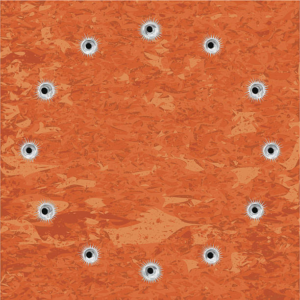 Bullet Back Rings Texture 110+ Bullet Hole Texture Background Stock Illustrations, Royalty-Free ...