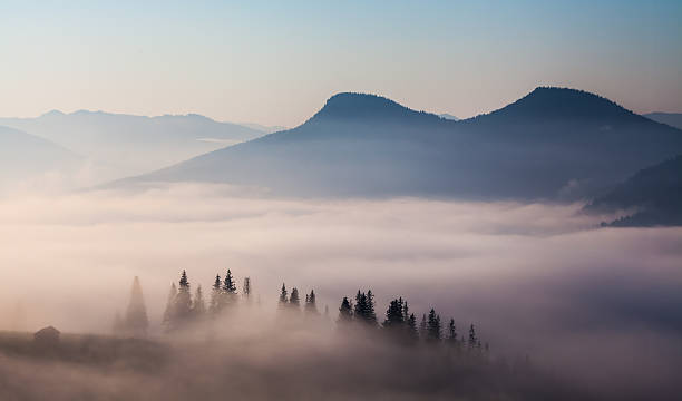istock Majestic sunset in the mountains landscape 521134719