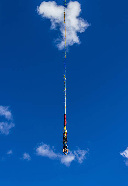 bungee jumping bungee jumping, Cusco Peru bungee jumping stock pictures, royalty-free photos & images