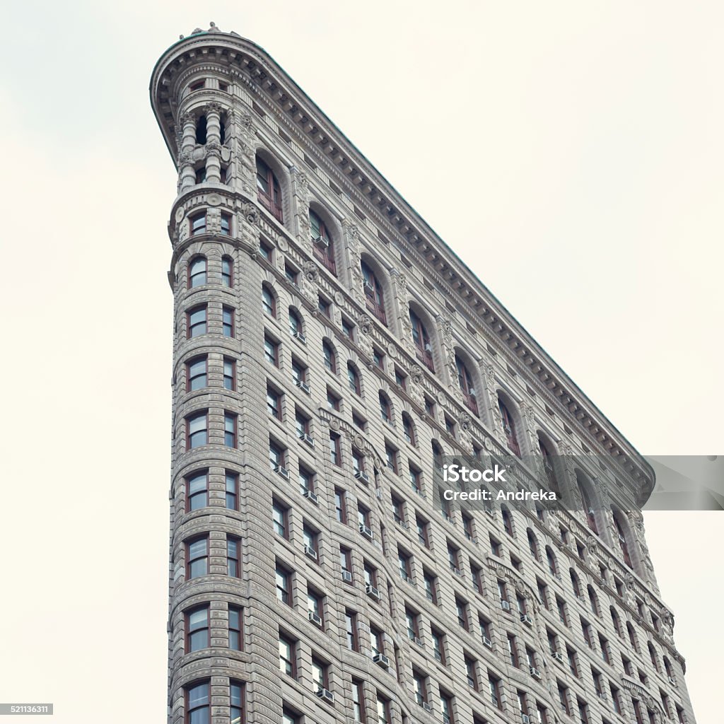 Flatiron Building 1980-1989 Stock Photo