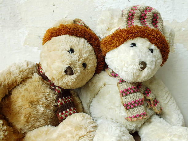 istock romantic couple of teddy bears 521136840