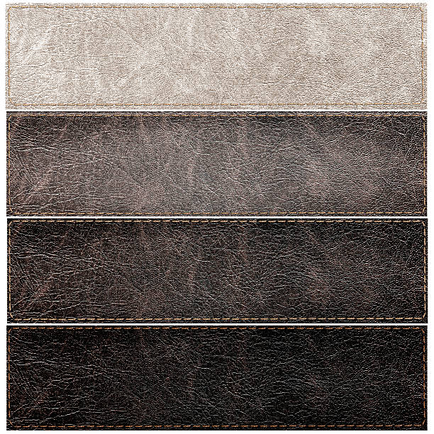 istock set of leather labels of different colors 521139076
