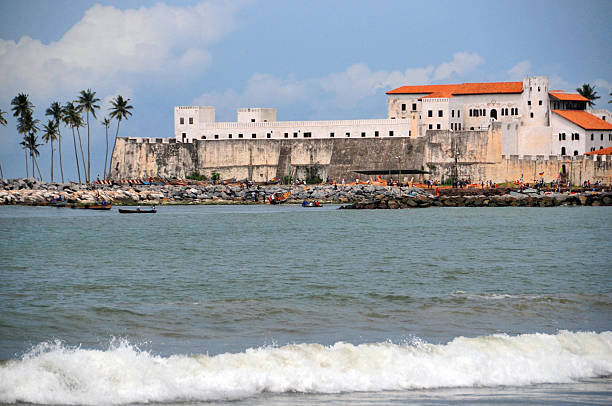 istock Elmina, Ghana: Elmina Castle and the sea 521139177