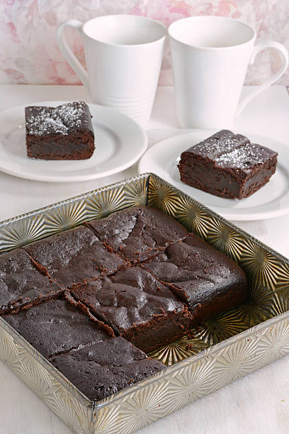 istock Gluten free chocolate brownies 521139917