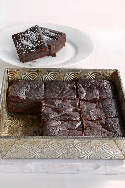 istock Gluten free chocolate brownies 521150867