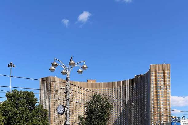 hotel cosmos, moscovo, rússia - vdnk imagens e fotografias de stock