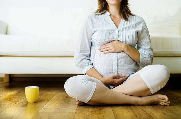istock Pregnant woman relaxing 521152031