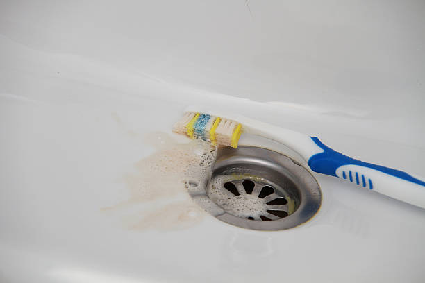 istock Blood and toothpaste on the toothbrush 521153539